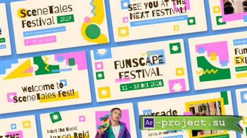 Videohive - Multiscene Fun Event - 63805307 - Project for After Effects