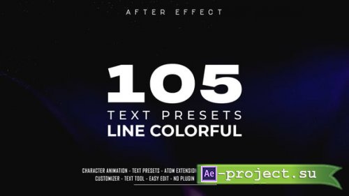 Videohive - Colorful Motion Typography Presets - 63858768 - Project & Script for After Effects