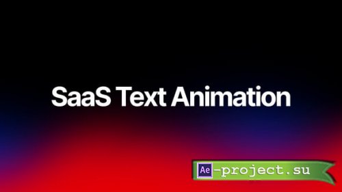 Videohive - SaaS Text Animations - 63860148 - Project for After Effects