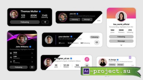 Videohive - Instagram Elements Pack - 63789898 - Project for After Effects