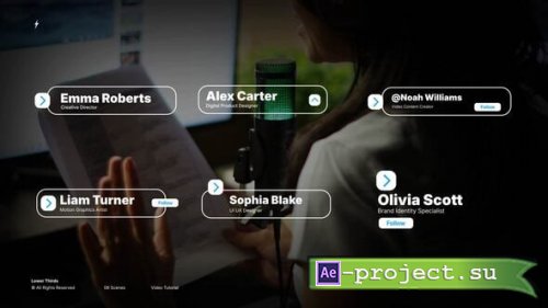 Videohive - Lower Thirds | After Effects - 63839516 - Project for After Effects