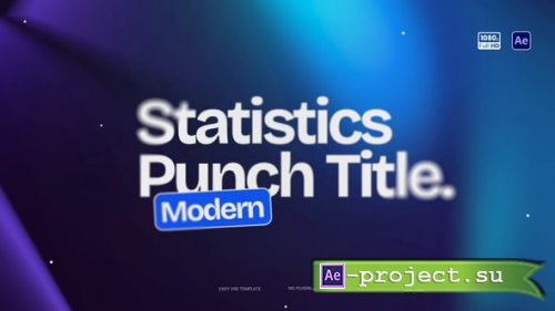 Videohive - Stat Punch Titles - 63838715 - Project for After Effects