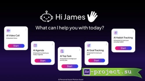 Videohive - AI Personal Assistant - 63870306 - Project for After Effects