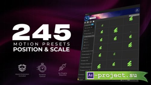 Videohive - Smart Motion Presets - 63871142 - Project & Script for After Effects