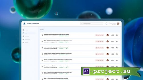 Videohive - Animated SaaS Product Promo - 63801474 - Project for After Effects