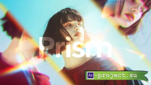 Videohive - Prism Rainbow Overlays Cinematic Glass Light Dispersion Pack For DaVinci Resolve - 63838975