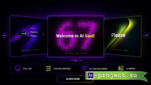Videohive - SaaS AI Intro - 63898033 - Project for After Effects