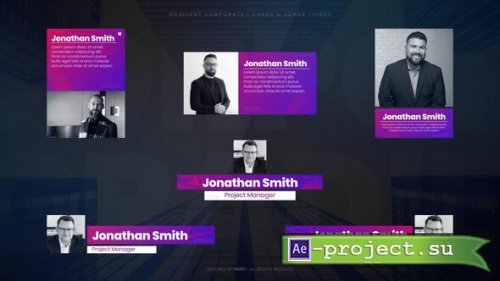 Videohive - Gradient Corporate Cards and Lower Thirds - 63942885 - Project for After Effects