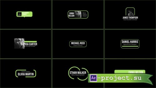 Videohive - Lower Thirds - 63897646 - Project for After Effects