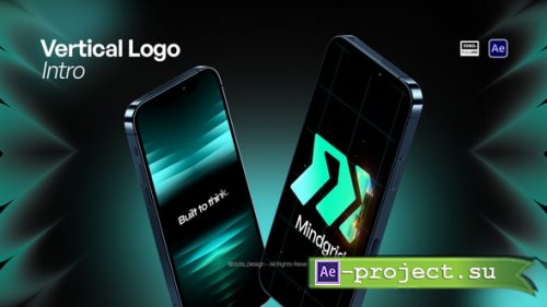 Videohive - Vertical Logo Intro - 64037515 - Project for After Effects