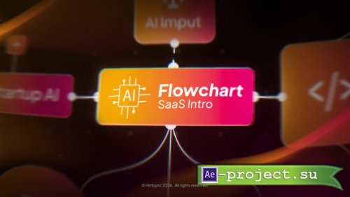 Videohive - AI Flowchart Intro - 64086224 - Project for After Effects