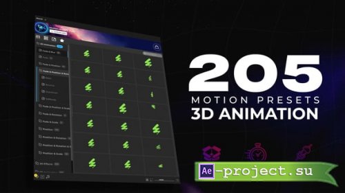 Videohive - Dynamic Motion Presets Pack - 64037799 - Project & Script for After Effects