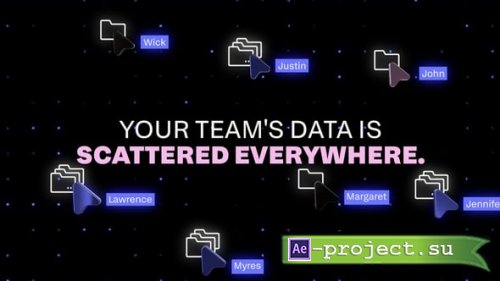 Videohive - SaaS Product Launch Intro � Dark UI App Promo Opener - 64113468 - Project for After Effects