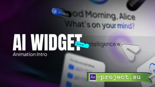Videohive - AI Widget Intro - 64147953 - Project for After Effects