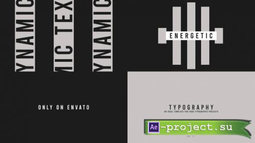 Videohive - Typography Stomp - 64163482 - Project for After Effects