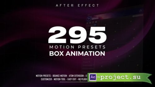 Videohive - Box Animation Presets - 64198741 - Project & Script for After Effects