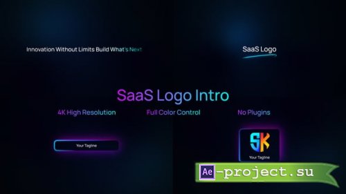 Videohive - SaaS Logo Intro - 64205029 - Project for After Effects