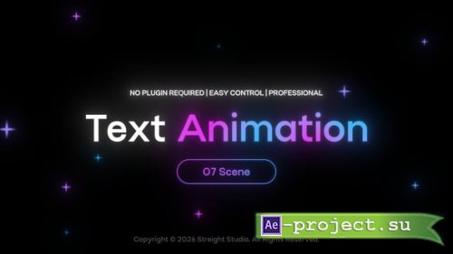 Videohive - Text Animation - 64219725 - Project for After Effects
