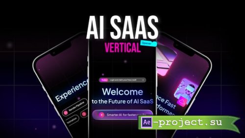 Videohive - AI SaaS Vertical - 64219069 - Project for After Effects