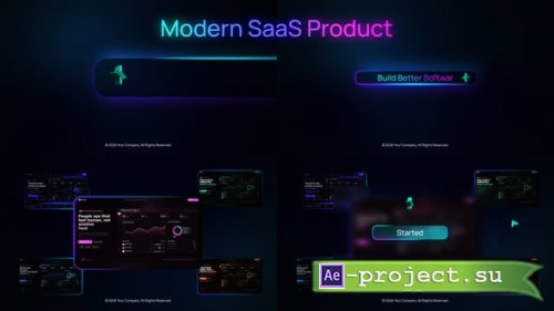 Videohive - Modern SaaS Product - 64236840 - Project for After Effects