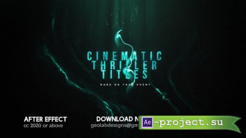 Videohive - Cinematic Thriller Titles - 64235387 - Project for After Effects