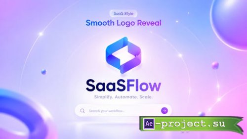 Videohive - SaaS Style Smooth Logo Reveal - 64234107 - Project for After Effects