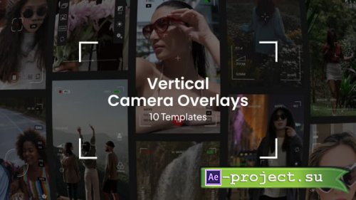 Videohive - Vertical Camera Overlays - 64264653 - Project for After Effects