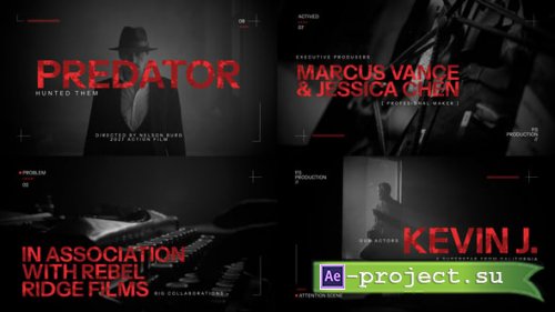 Videohive - Action Film Title - 64261740 - Project for After Effects