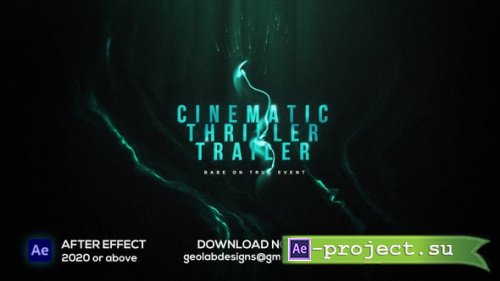 Videohive - Cinematic Thriller Trailer - 64281120 - Project for After Effects