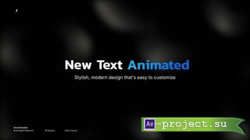 Videohive - Text Animation | After Effects - 64298239 - Project for After Effects