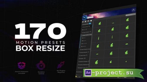 Videohive - Minimal Motion Presets - 64270894 - Project & Script for After Effects