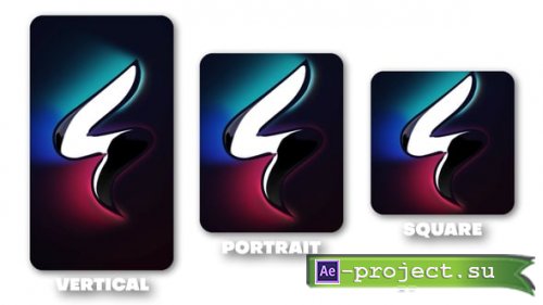 Videohive - Vertical Logo Reveal - 64343266 - Project for After Effects