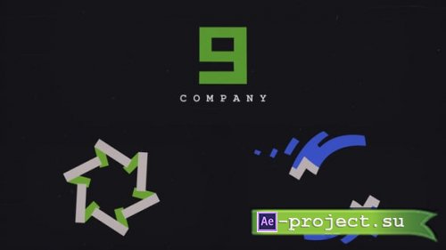 Videohive - Moving Color Logo Intro - 64360997 - Project for After Effects