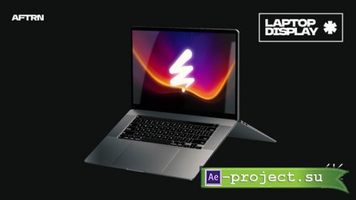Videohive - Laptop Screen Mockup - 64338523 - Project for After Effects