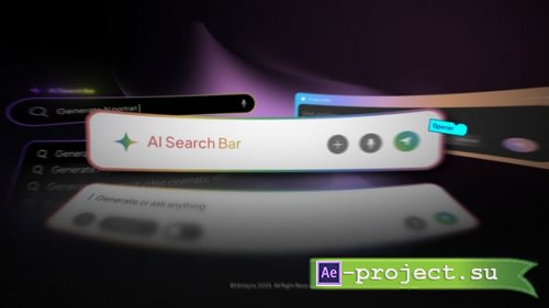 Videohive - AI Search Bar - 64370828 - Project for After Effects