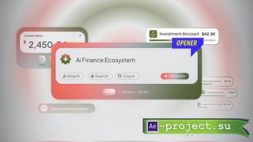 Videohive - AI Finance Workflow - 64408617 - Project for After Effects