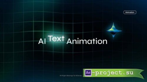 Videohive - AI Text Animation - 64389630 - Project for After Effects