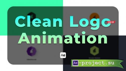 Videohive - Clean Logo Animations | After Effects - 64371560 - Project for After Effects