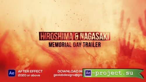 Videohive - Hiroshima & Nagasaki Memorial Day Slideshow - 64409428 - Project for After Effects
