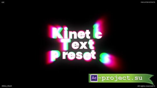 Videohive - Modern RGB Text Presets - 64505625 - Project for After Effects