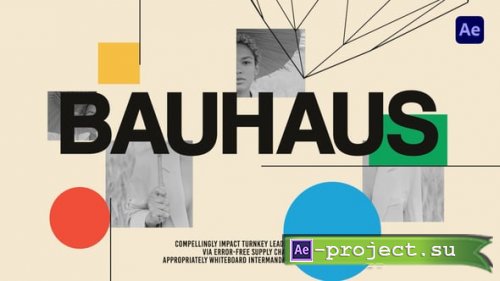 Videohive - Bauhaus Motion Intro - 64530658 - Project for After Effects