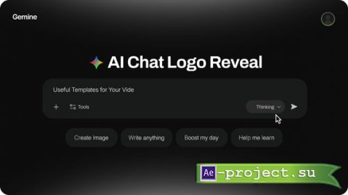 Videohive - AI Chat Logo - 64530646 - Project for After Effects