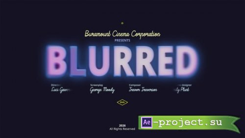 Videohive - Animated Cinematic Titles - 64562992 - Project for After Effects
