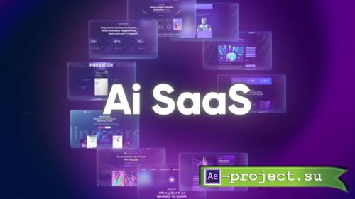Videohive - Ai SaaS Product Promo - 64563776 - Project for After Effects