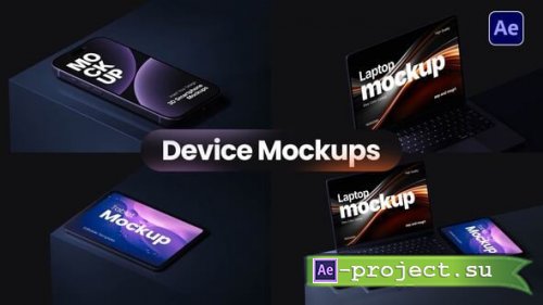 Videohive - Device Mockups - 64574241 - Project for After Effects