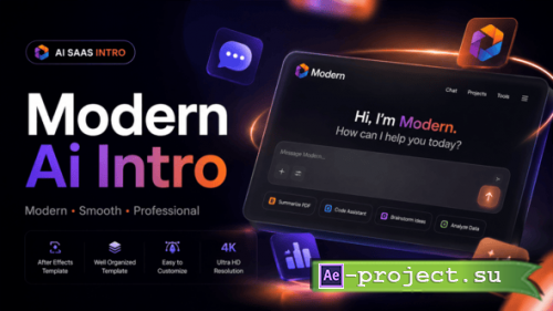 Videohive - AI Saas Logo - 64573528 - Project for After Effects