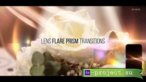 Videohive - Lens Flare Prism Transitions | DR - 64408984 - DaVinci Resolve Templates