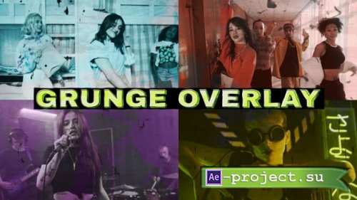 Videohive - Grunge Overlay Effects - 64497489 - DaVinci Resolve Templates
