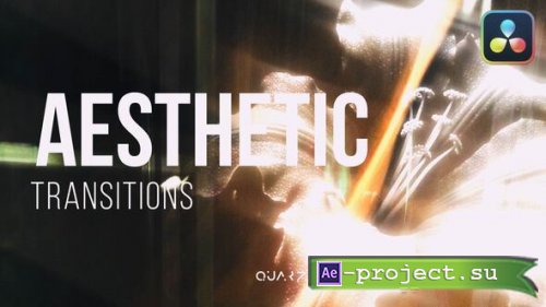 Videohive - Aesthetic Transitions for DaVinci Resolve - 64513256