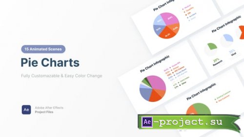 Videohive - Pie Chart Infographics - 61029089 - Project for After Effects